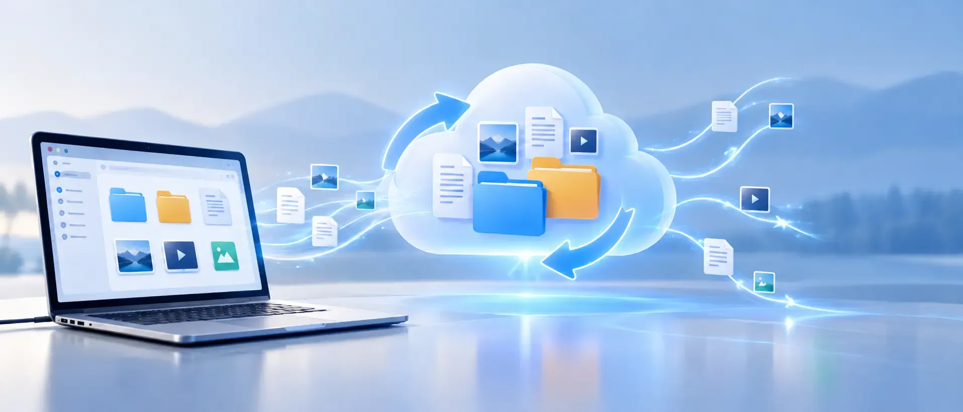 Synchronize folders between your computer and an Air Cluster