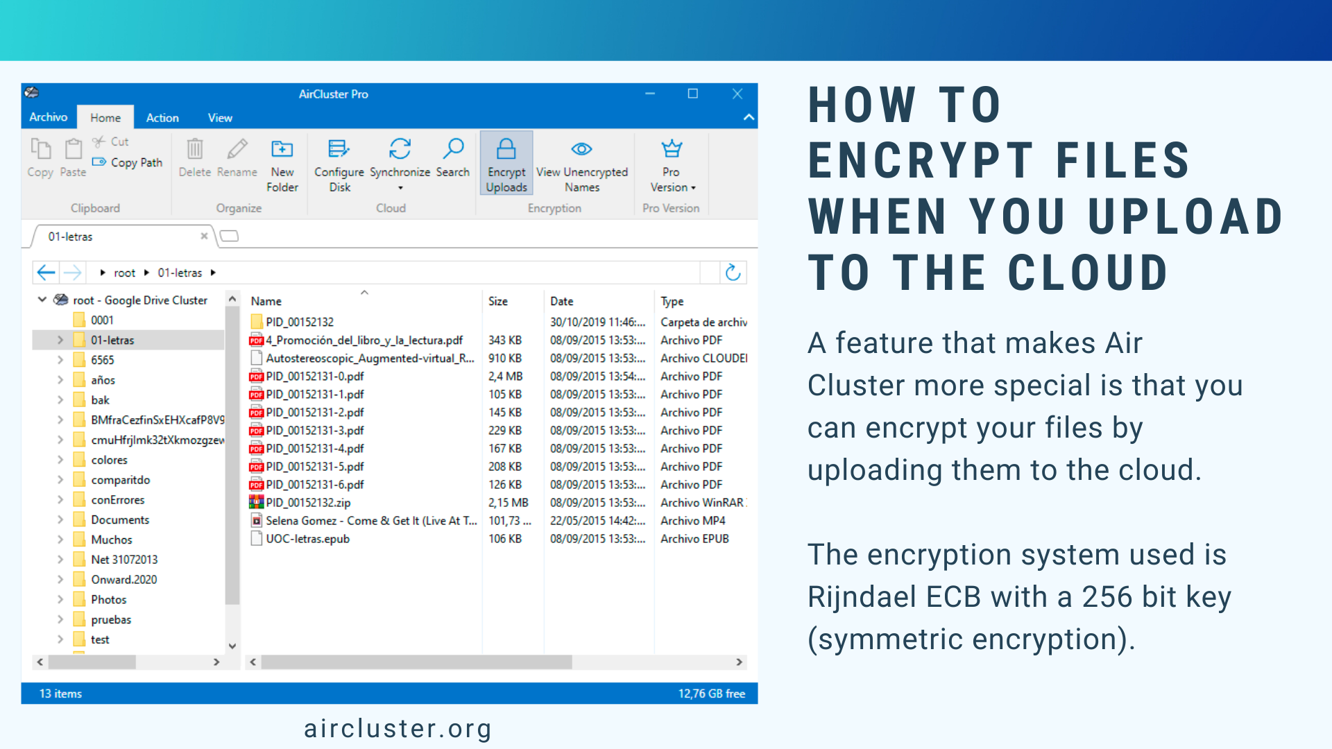 How to encrypt files when you upload to the cloud