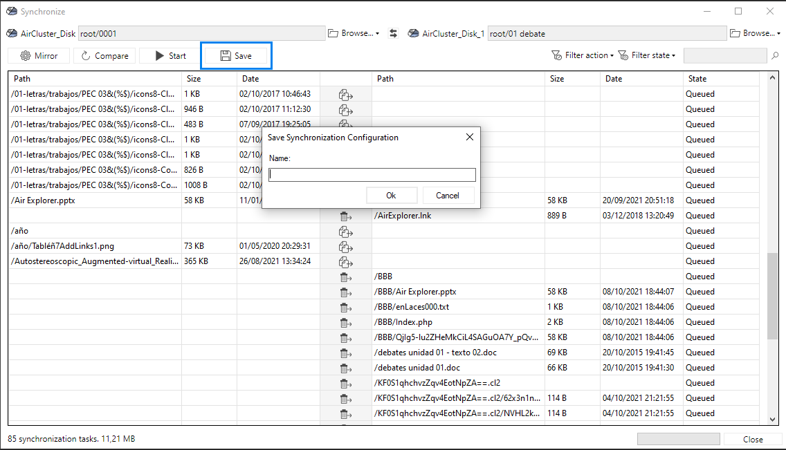 How to synchronize between your computer and the cloud