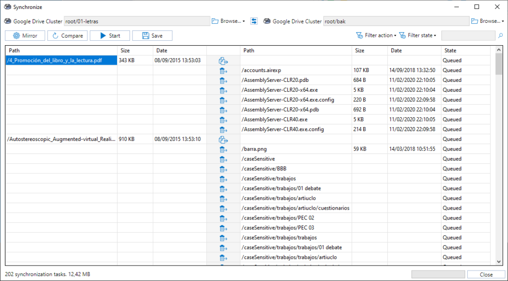Air Cluster synchronizes your photos between your PC and the cloud