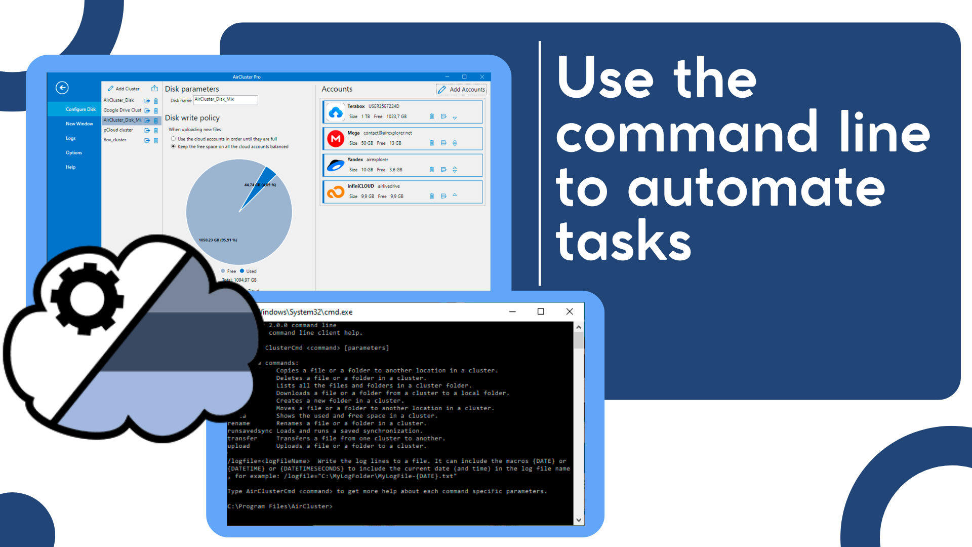 Use the command line to automate tasks