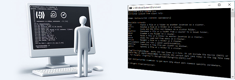 Use the command line to automate tasks