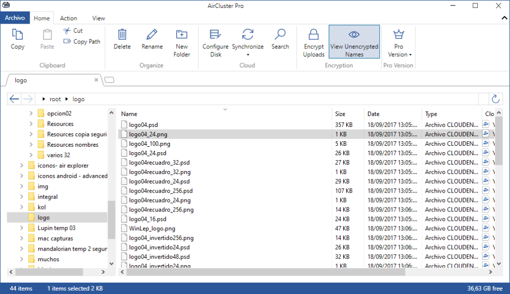 View Unencrypted Names
