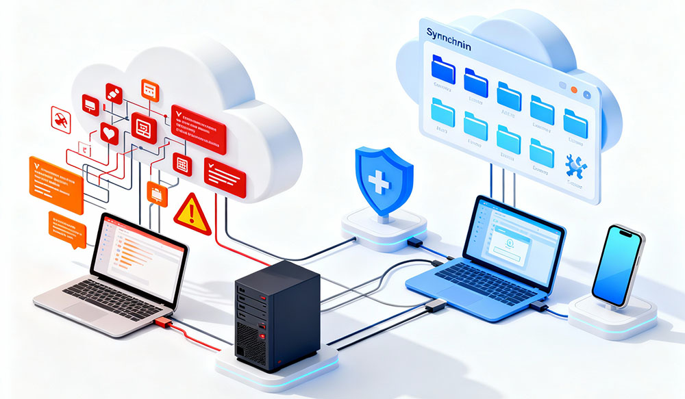 The hidden risks of manual sync and how Air Cluster’s sync tool avoids them