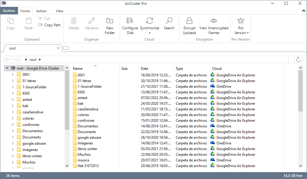 Almacena tus archivos en la nube con Air Cluster