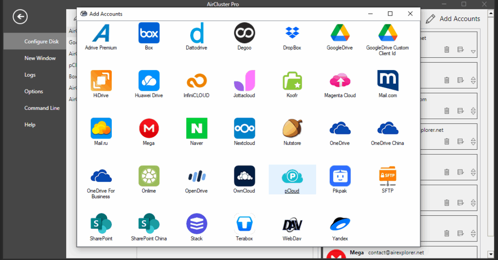 Crea un clúster de pCloud: Fusiona varias cuentas en una nube inteligente